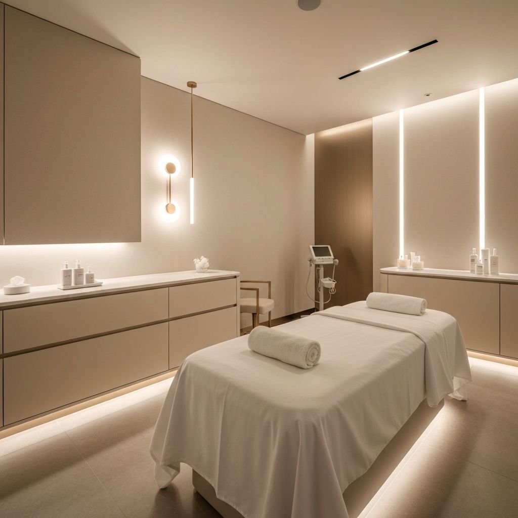 Premium med-spa treatment room